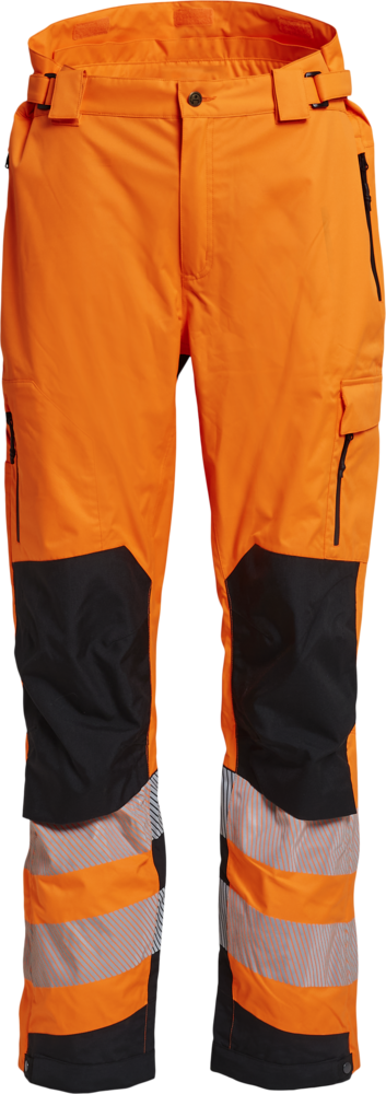 ELKA Rainwear Visible Xtreme Stretch Combi Trousers in Fl. Orange/Black