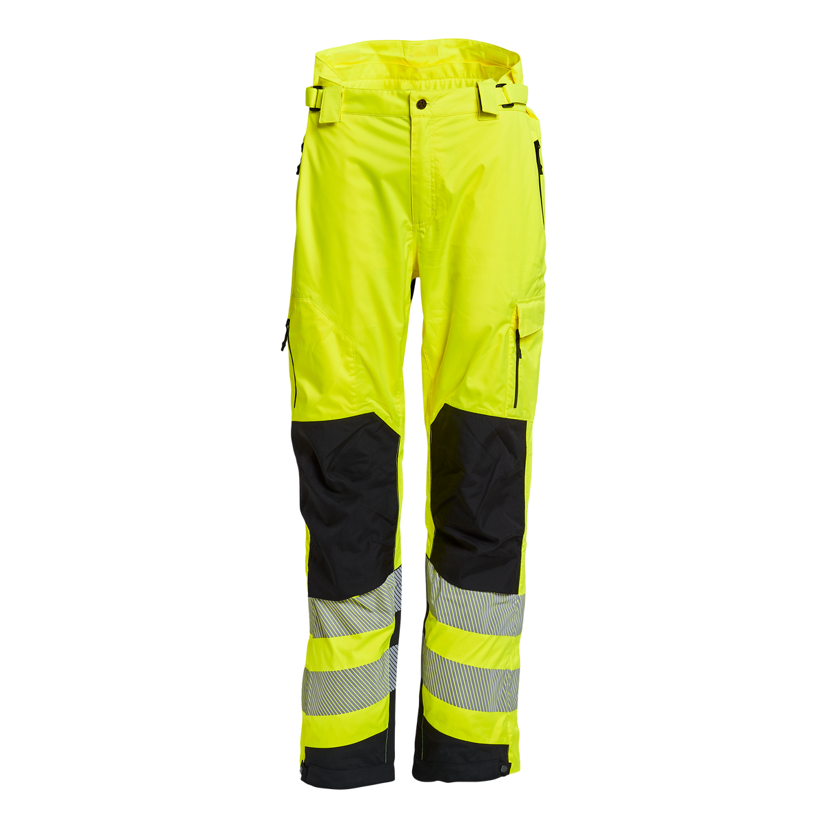 ELKA Rainwear Visible Xtreme Stretch Combi Trousers in Fl. Yellow/Black