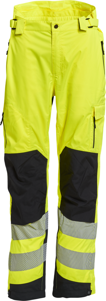 ELKA Rainwear Visible Xtreme Stretch Combi Trousers in Fl. Yellow/Black