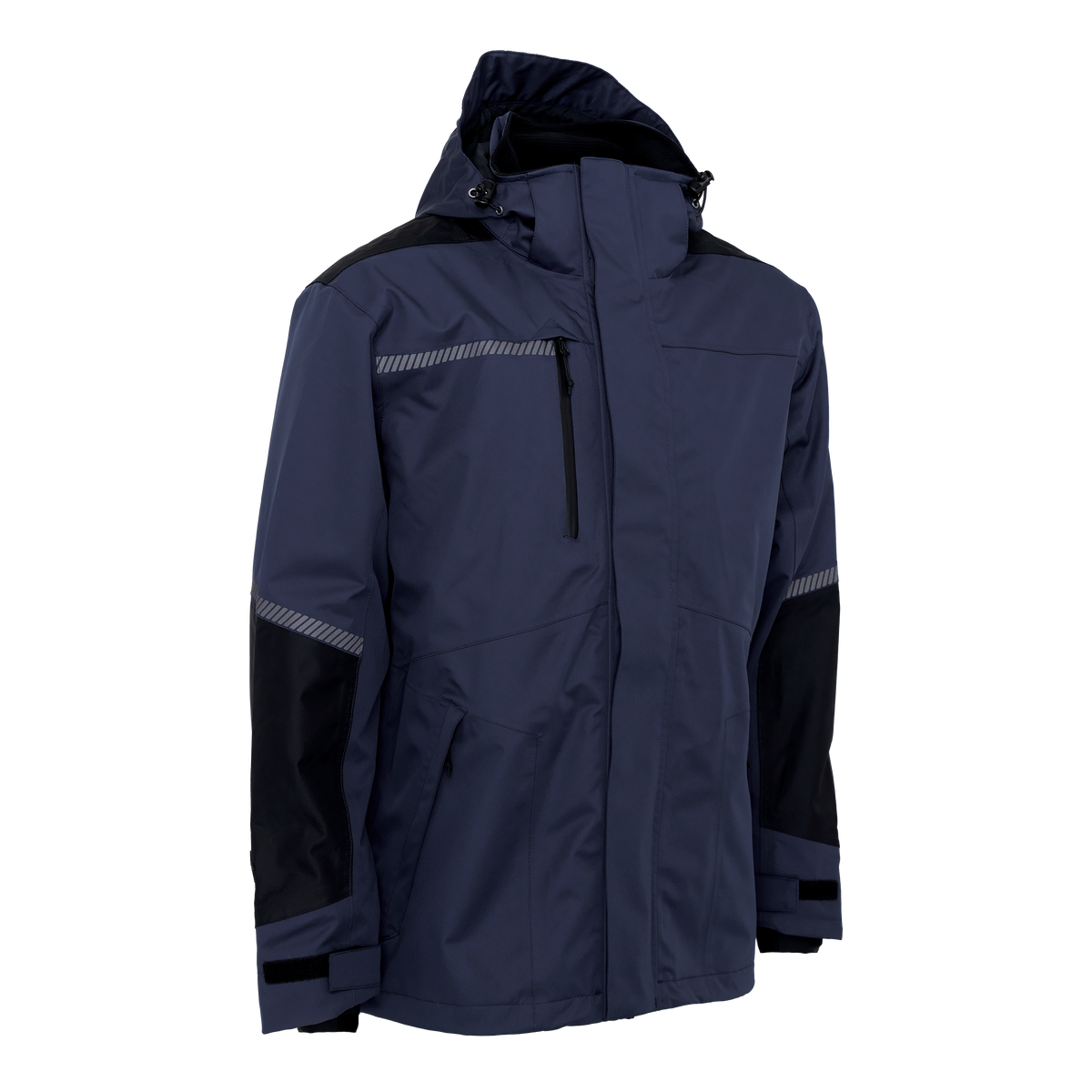 ELKA Rainwear Working Xtreme Recycled Jacket in Navy/Black