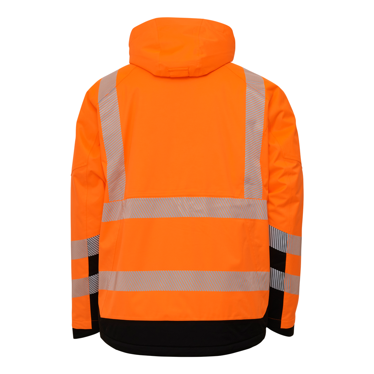 ELKA Rainwear Visible Xtreme Stretch Winter Jacket in Fl. Orange/Black