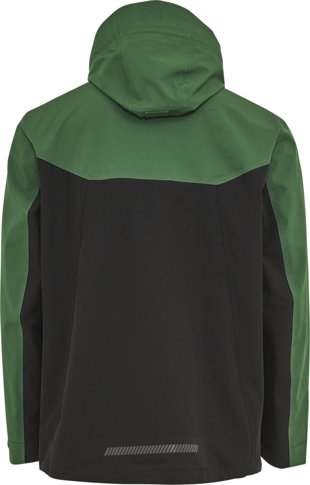 ELKA Rainwear Working Xtreme Stretch 3 layer Jacket in Green/Black
