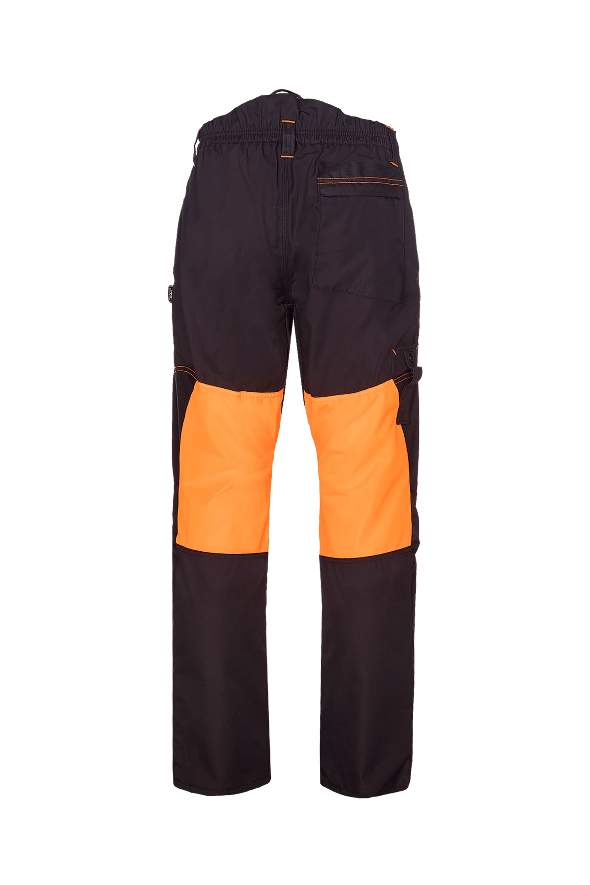 SIP Protection Greenkeeper Vent in Anthracite/Hi-Vis orange, back view