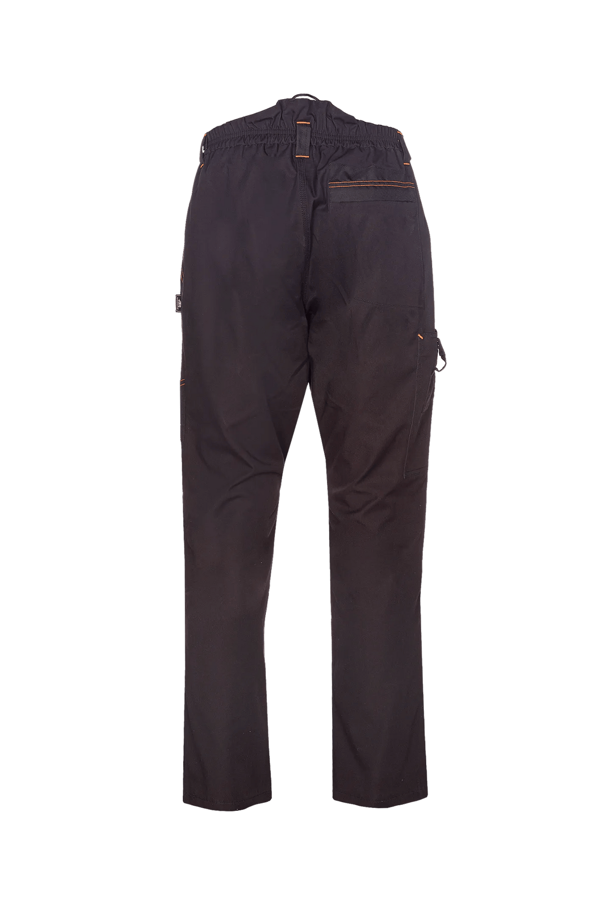 SIP Protection Greenkeeper in Anthracite/Hi-Vis orange, back view