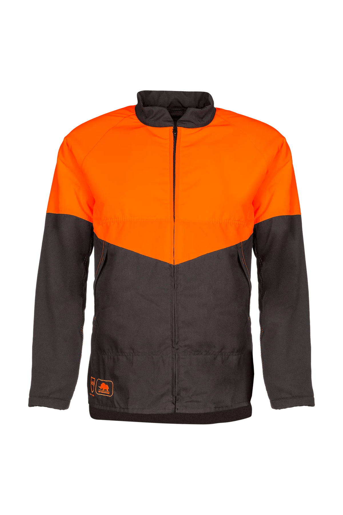SIP Protection Portet in Hi-Vis Orange/Anthracite, front view