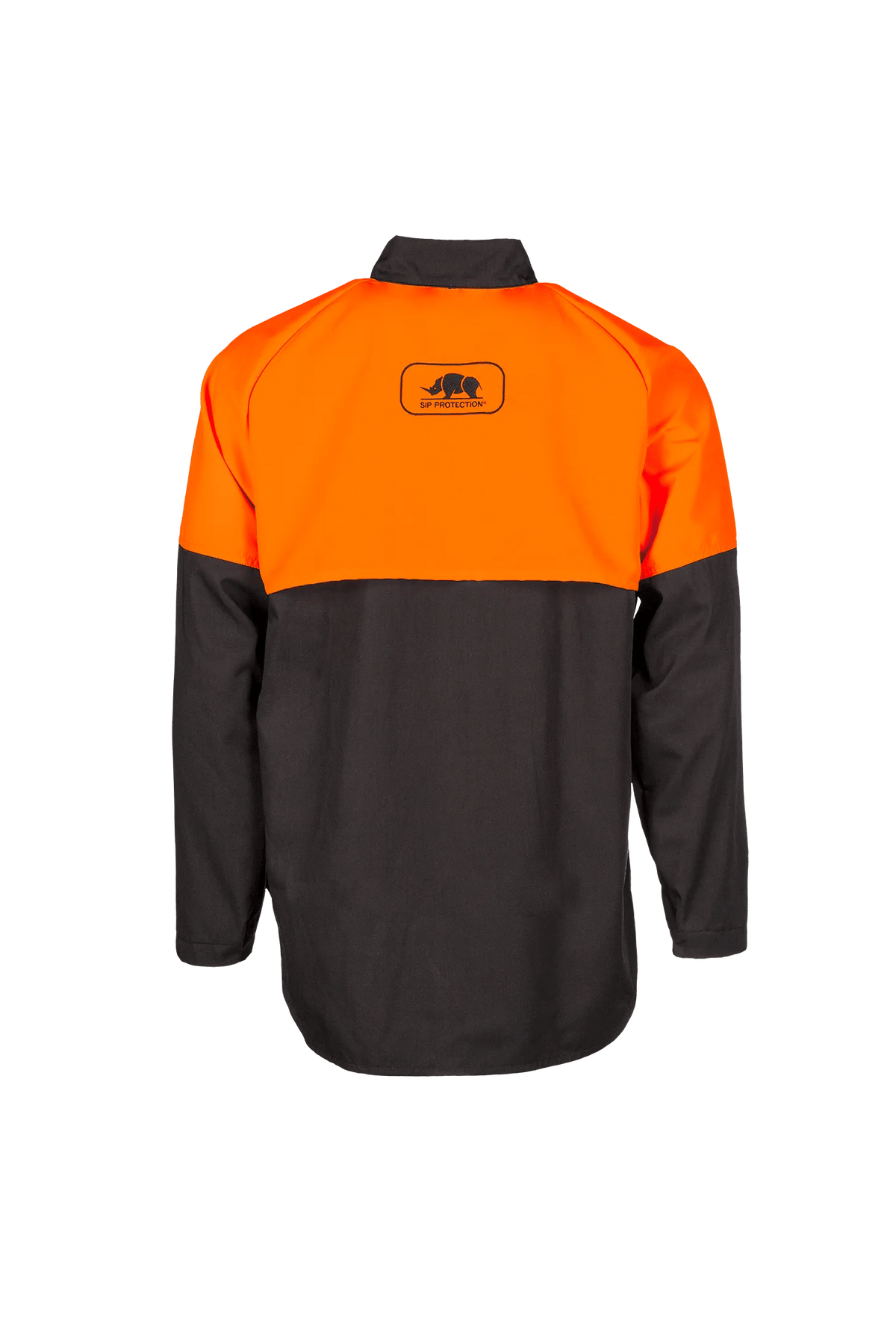SIP Protection Sarnac in Hi-Vis Orange/Anthracite, back view