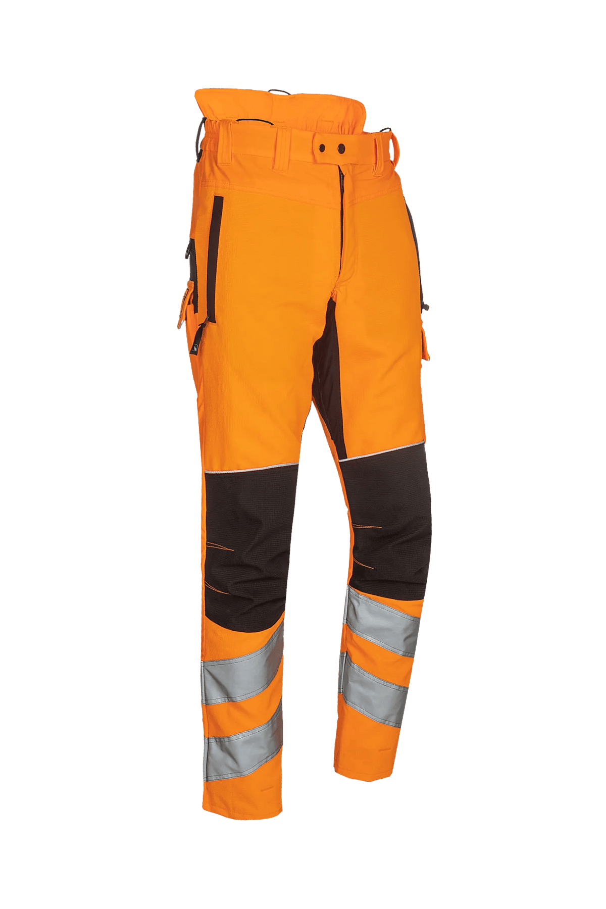 SIP Protection Samourai HV in Hi-Vis Orange/Black, side view