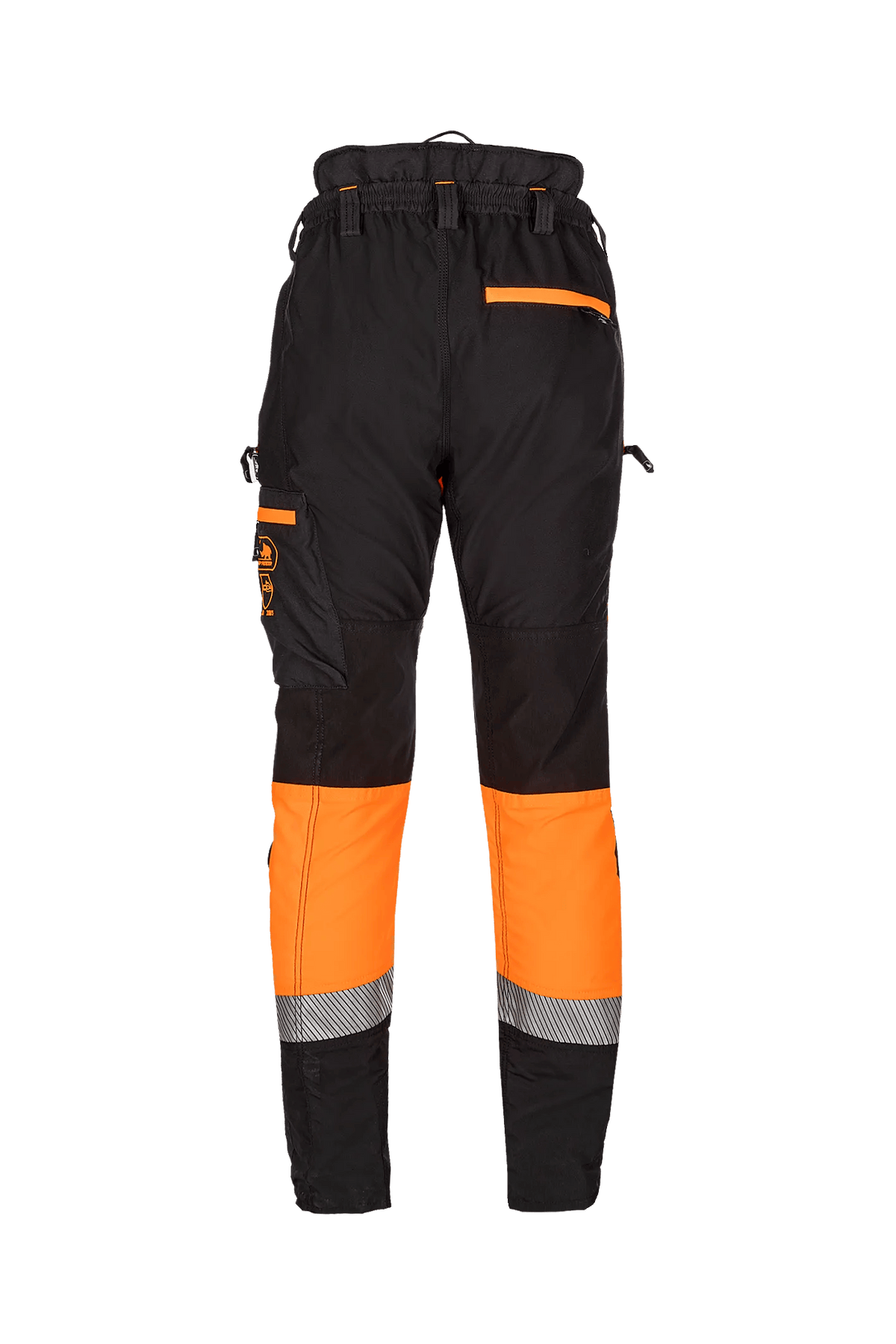 SIP Protection Canopy AIR-GO in Hi-Vis Orange/Black, back view