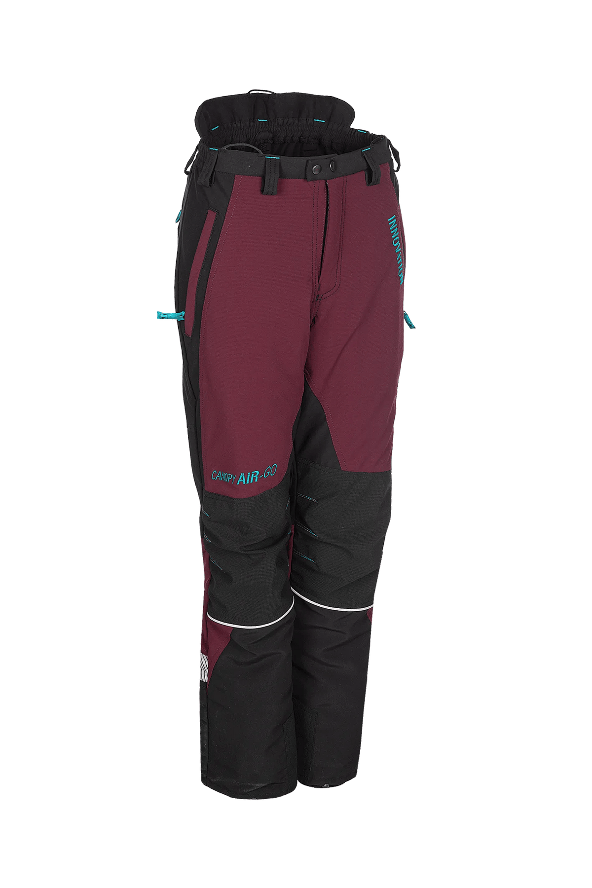 SIP Protection Canopy AIR-GO Donna in Burgundy Red, side view