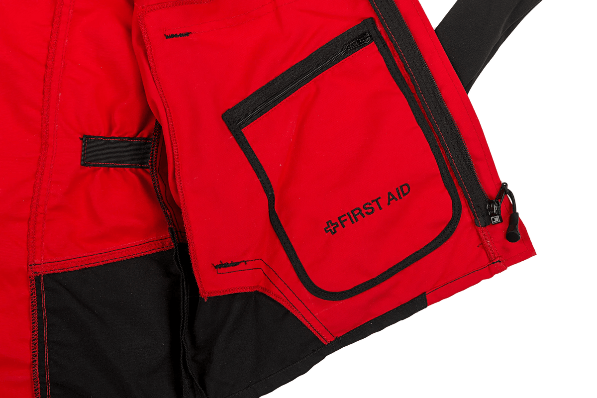 SIP Protection W-AIR in Red/Hi-Vis Yellow/Black