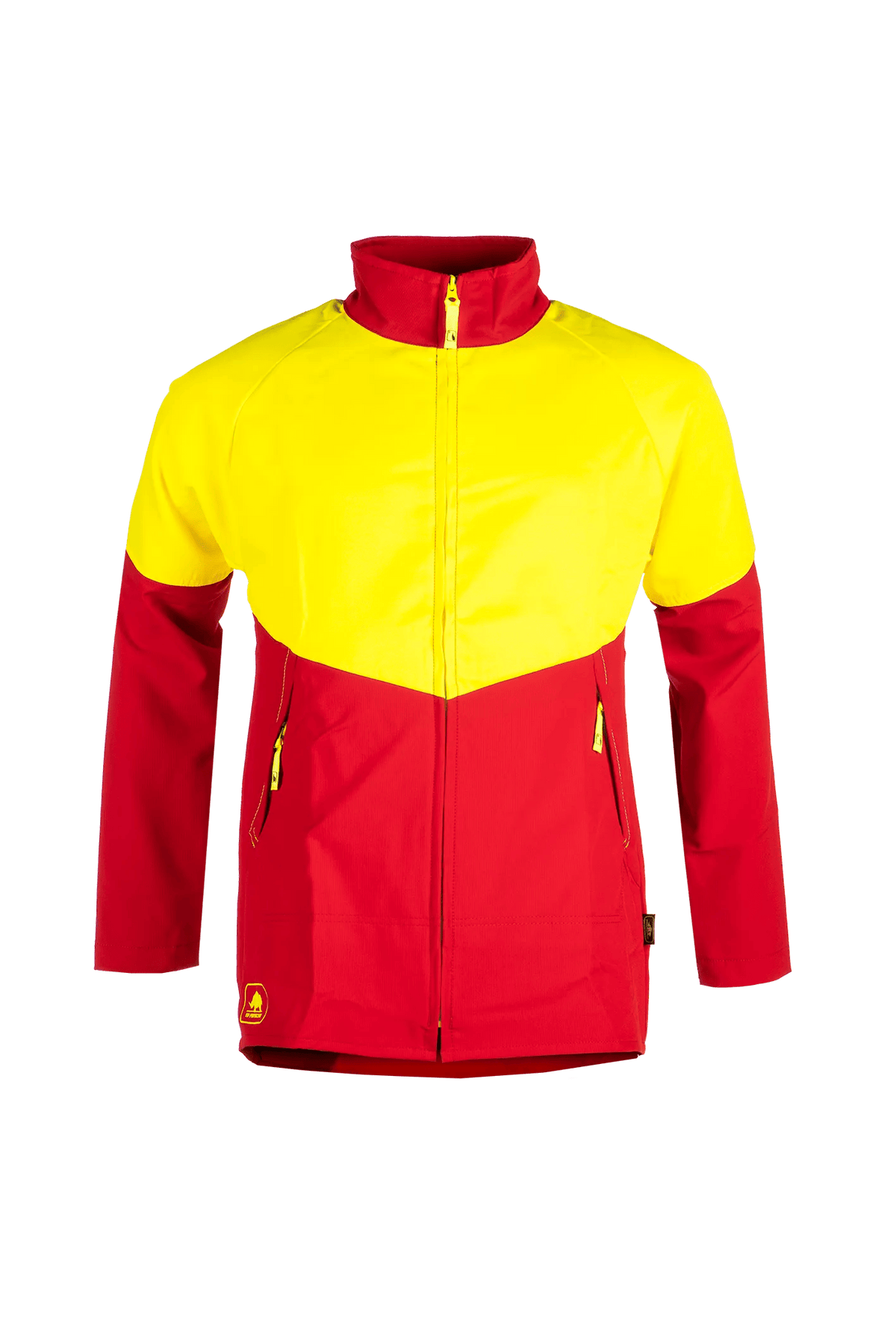 SIP Protection 1XSK in Red/Hi-Vis Yellow, front view