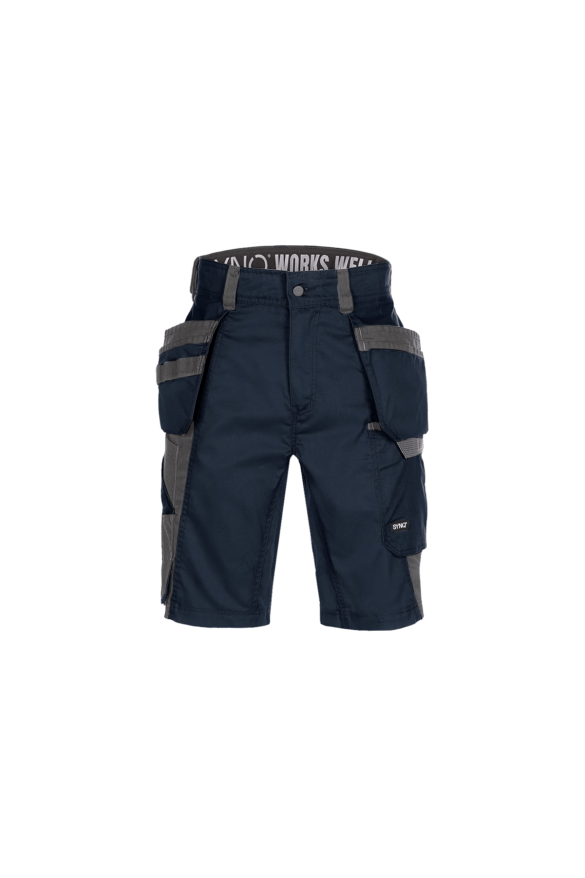 SYNQ Goalie in Navy blue/Anthracite grey, front view