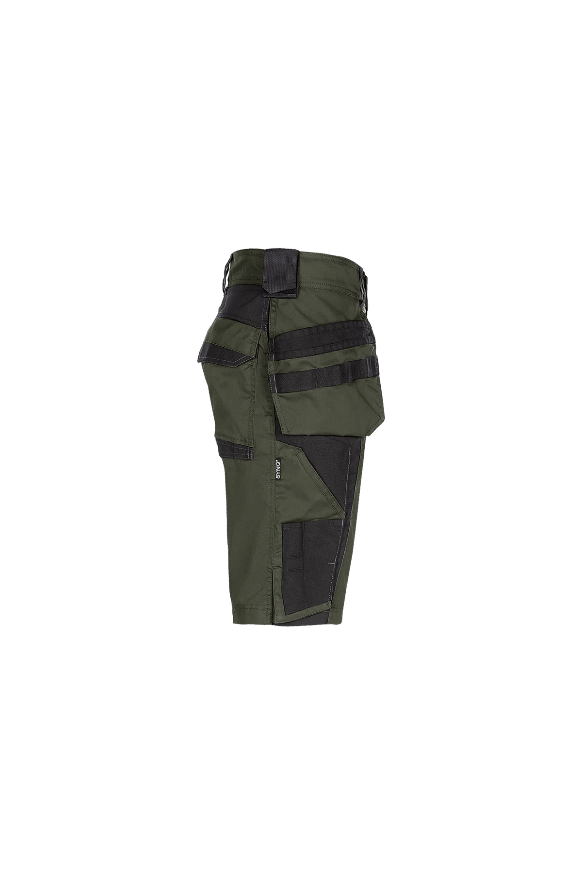 SYNQ Goalie in Khaki green/Black, side view
