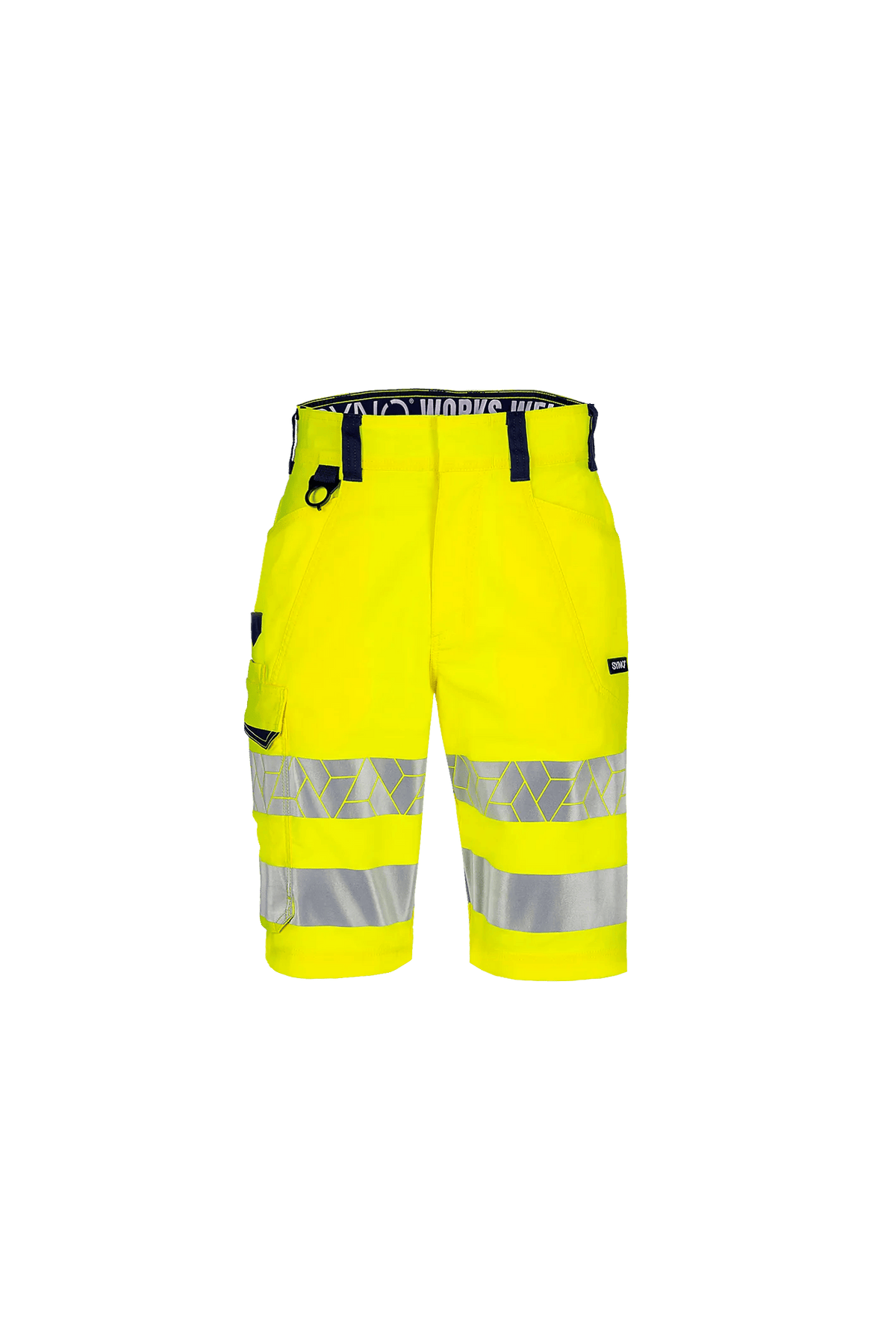 SYNQ Sidesee in High-vis yellow/Black, front view