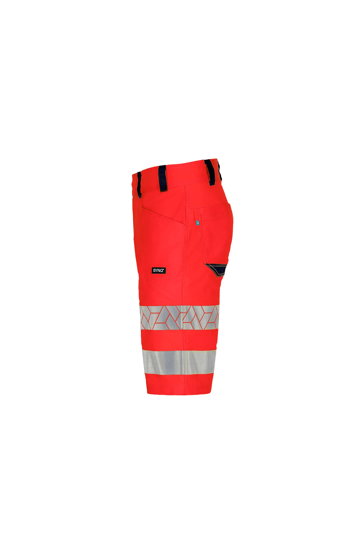 SYNQ Sidesee in High-vis red/Black, side view