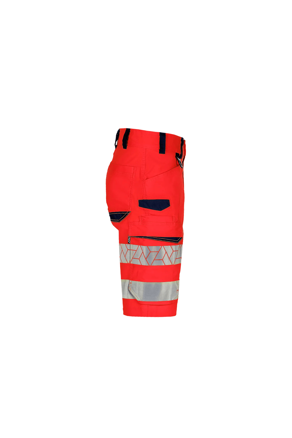 SYNQ Sidesee in High-vis red/Black, side view