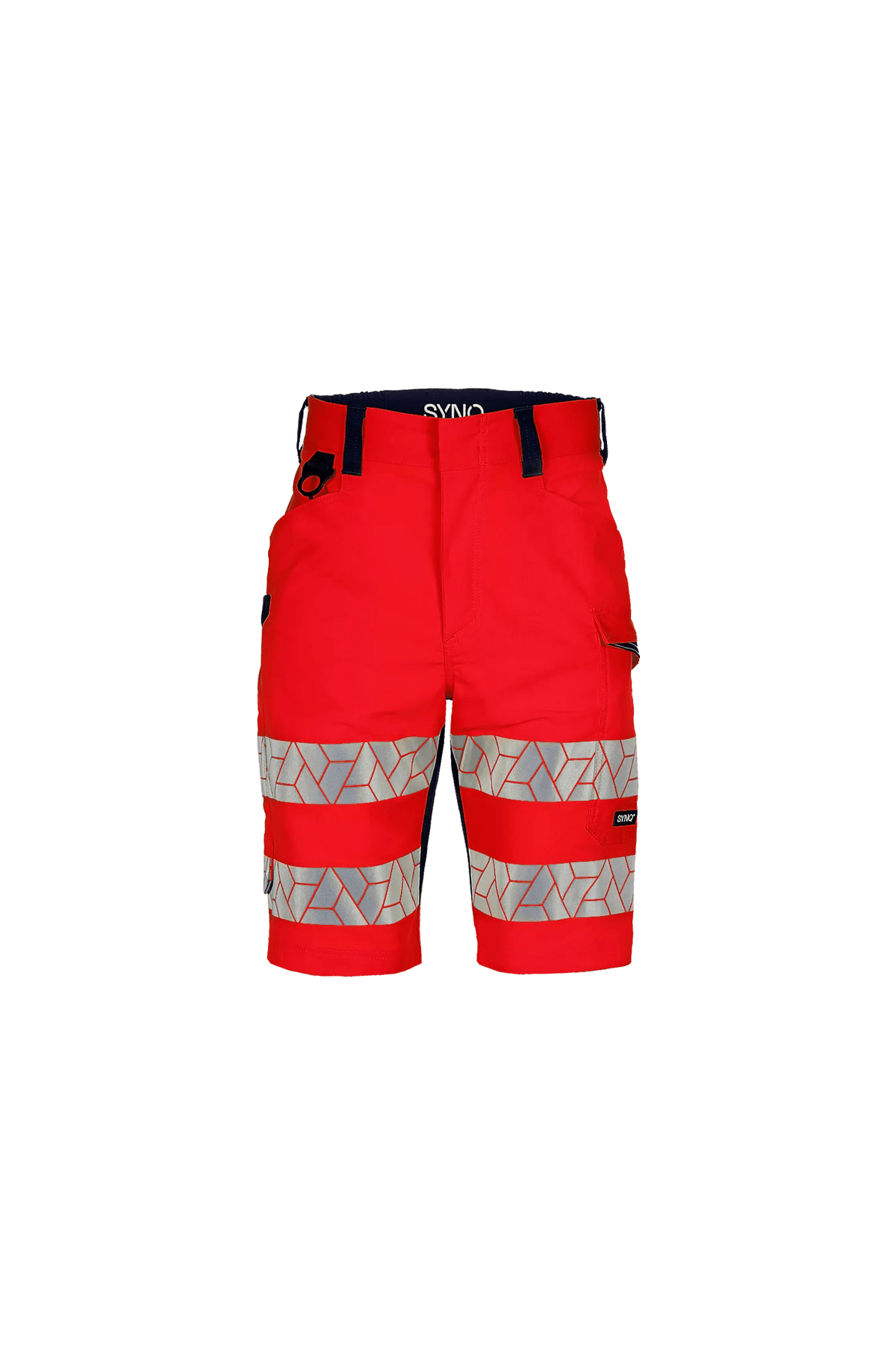 SYNQ Qandid in High-vis red/Black, front view