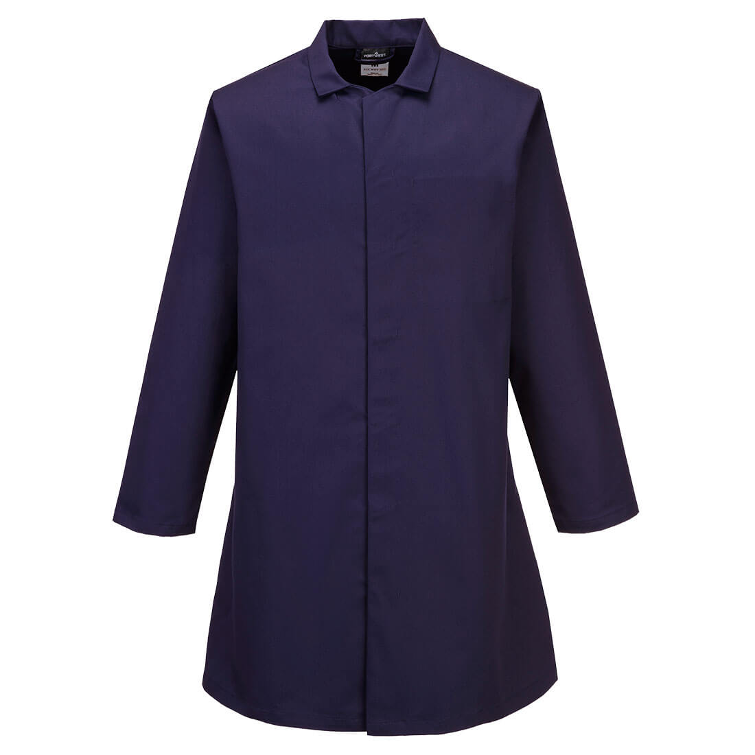 Portwest Food Industry 1 Pocket Coat in Navy (NA), main product image