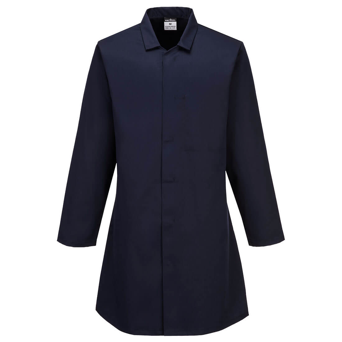 Portwest Food Industry 1 Pocket Coat in Navy (NV), image 2
