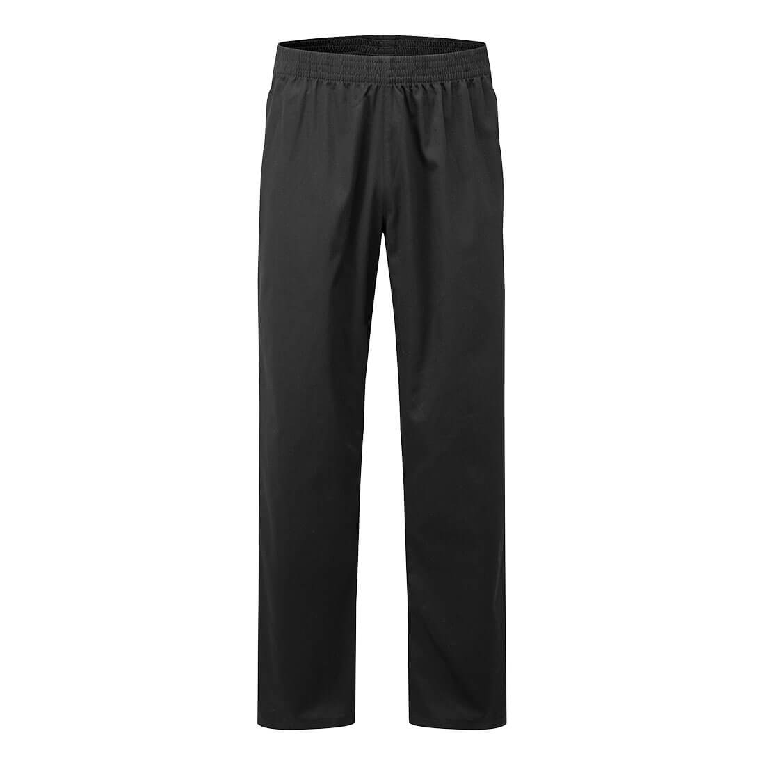 Portwest Bakers Trousers in Black, main product image