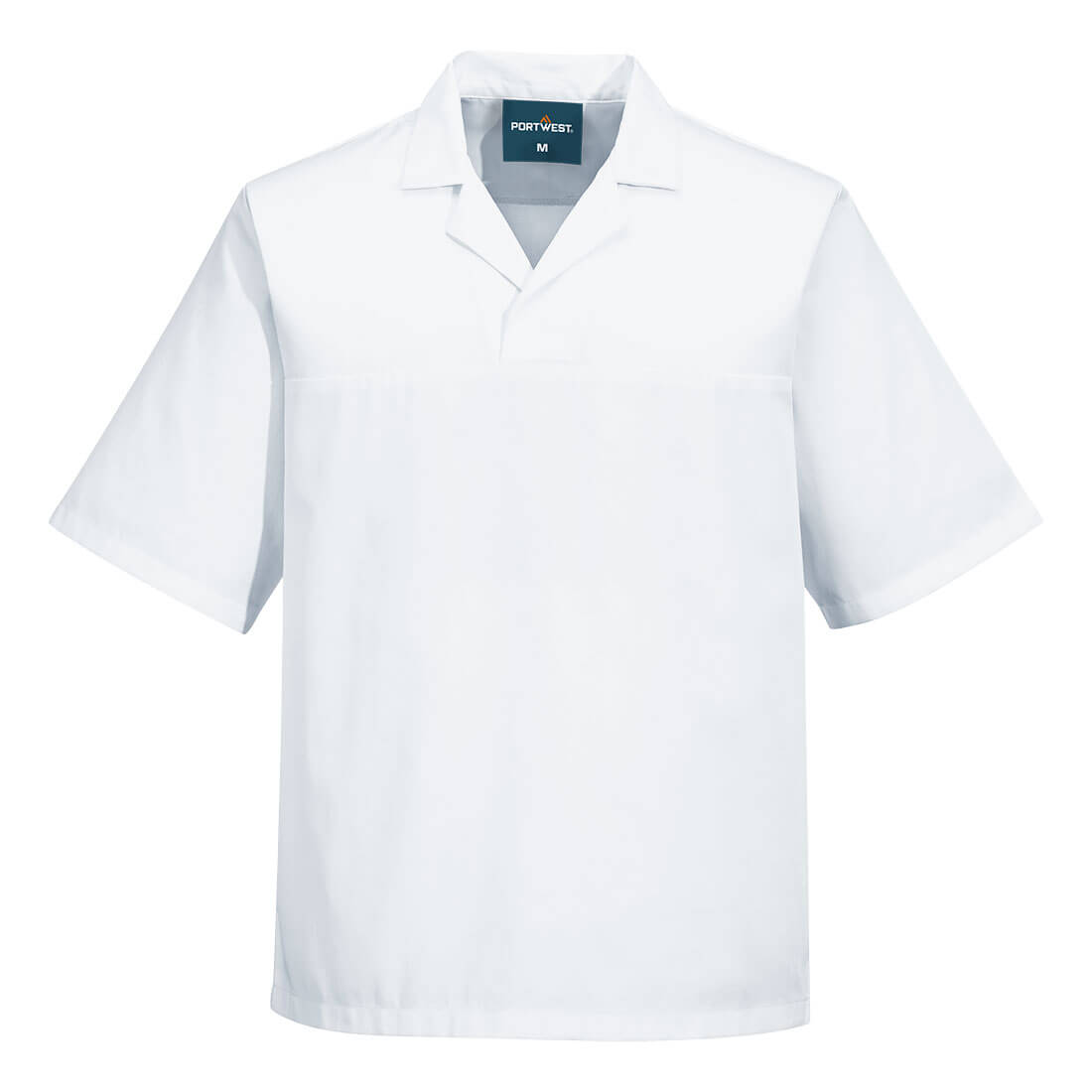 Portwest Baker's Shirt S/S in White, main product image