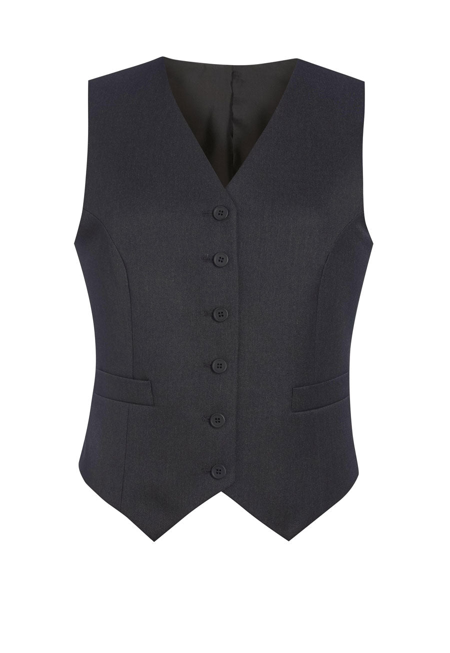 Brook Taverner Omega Waistcoat in Charcoal, image 2