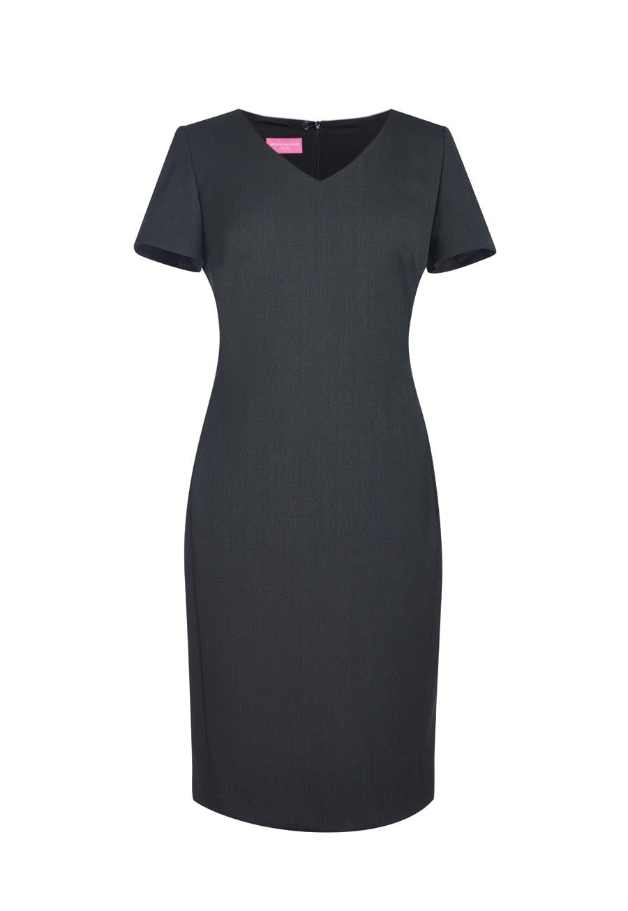 Brook Taverner Corinthia Dress in Charcoal, image 2