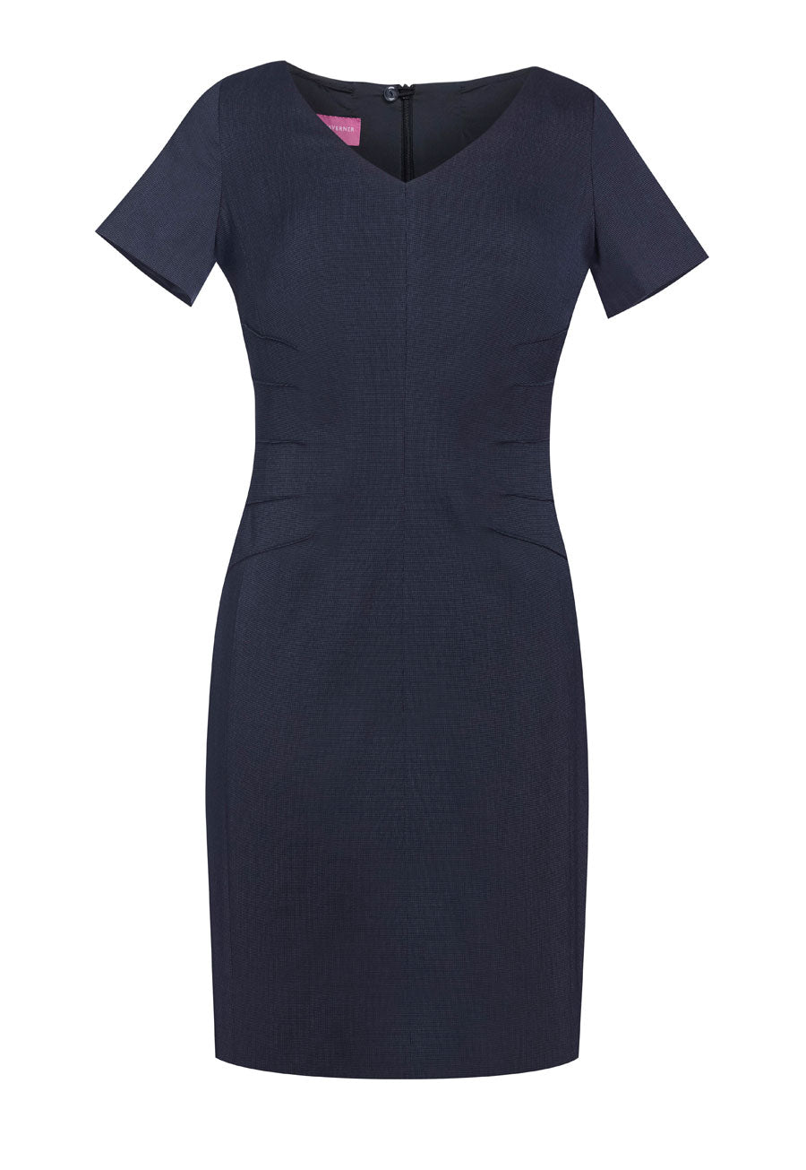 Brook Taverner Portia Dress in Navy, main product image