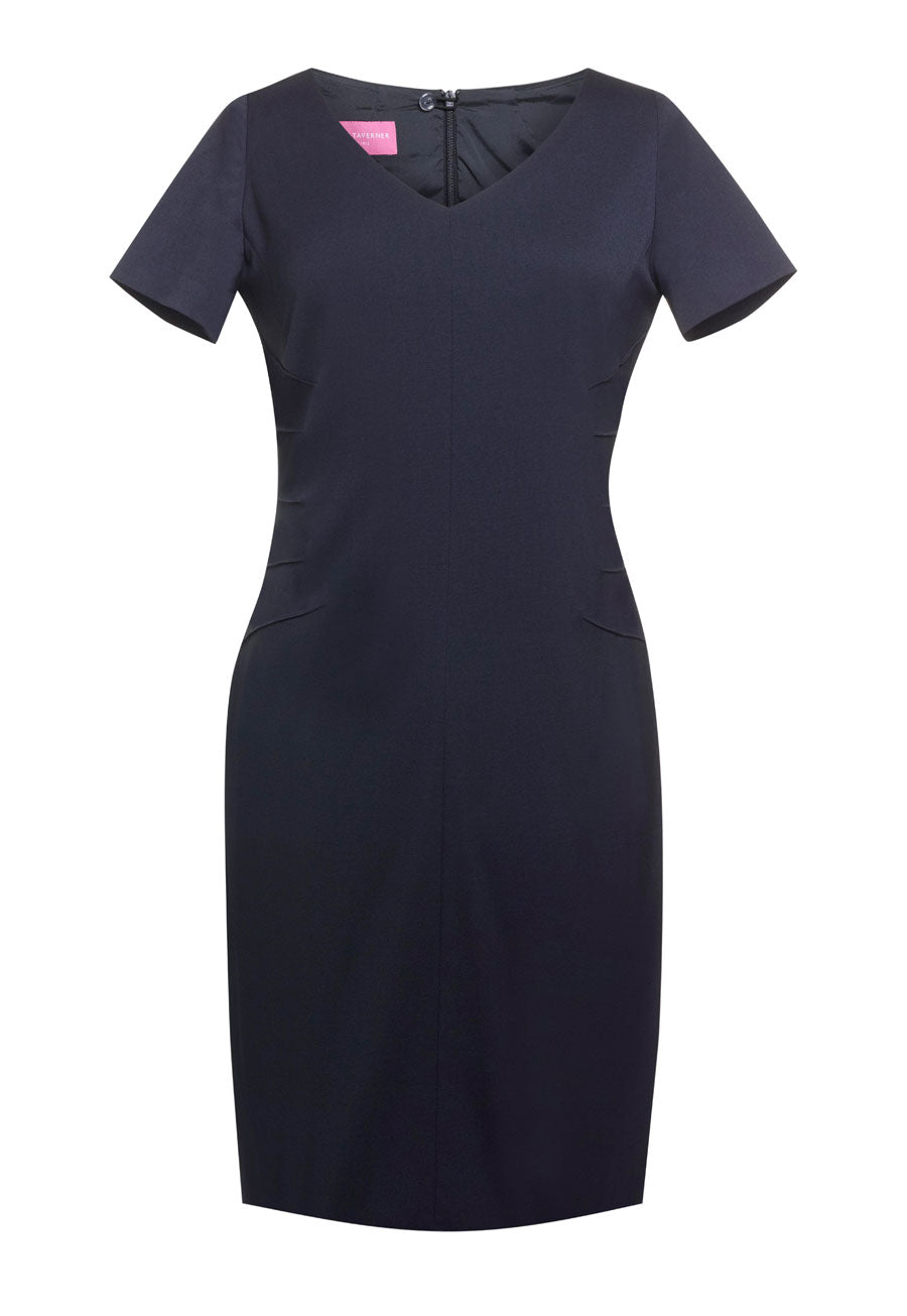 Brook Taverner Portia Dress in Navy, image 2