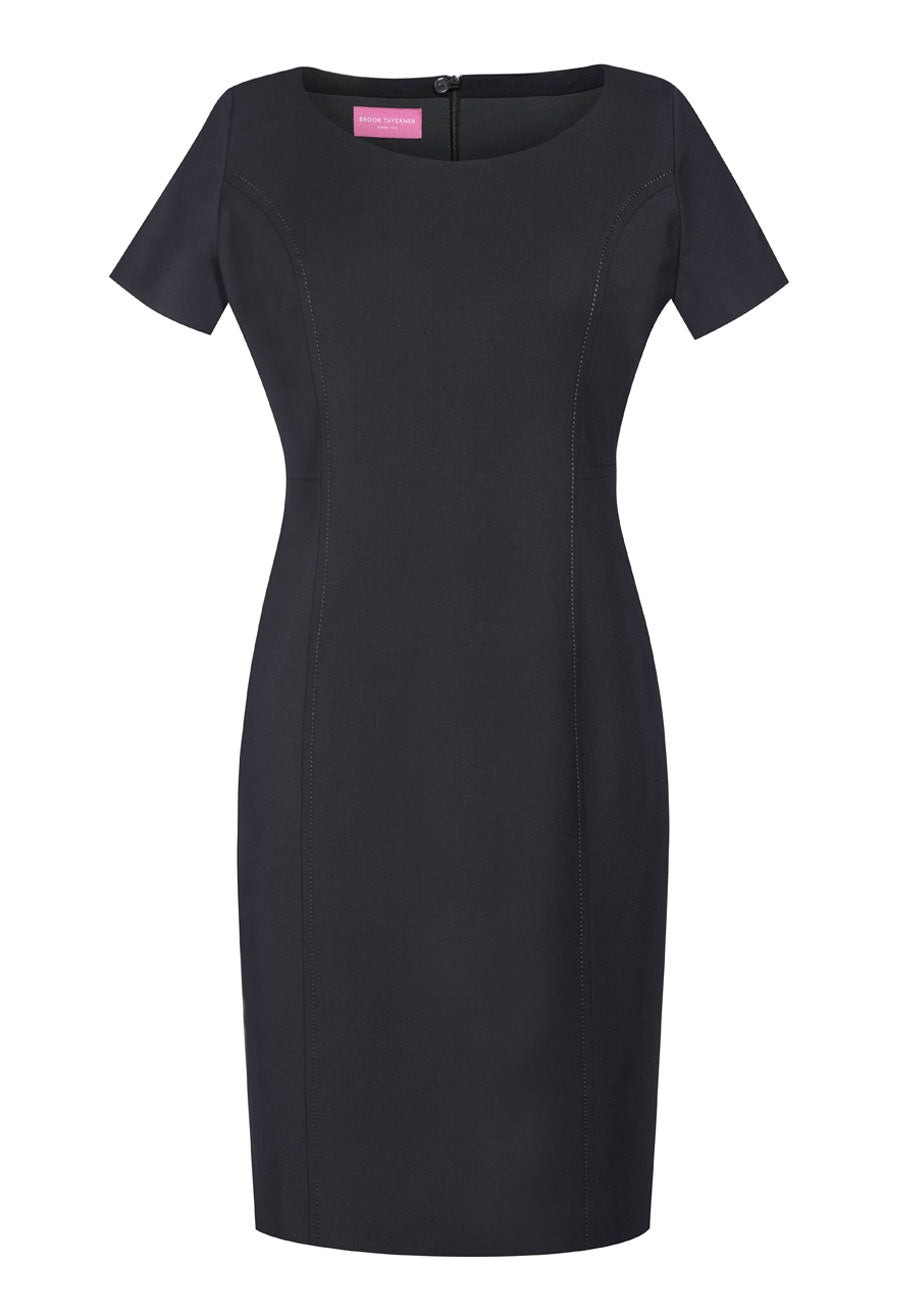 Brook Taverner Teramo Dress in Black, image 3