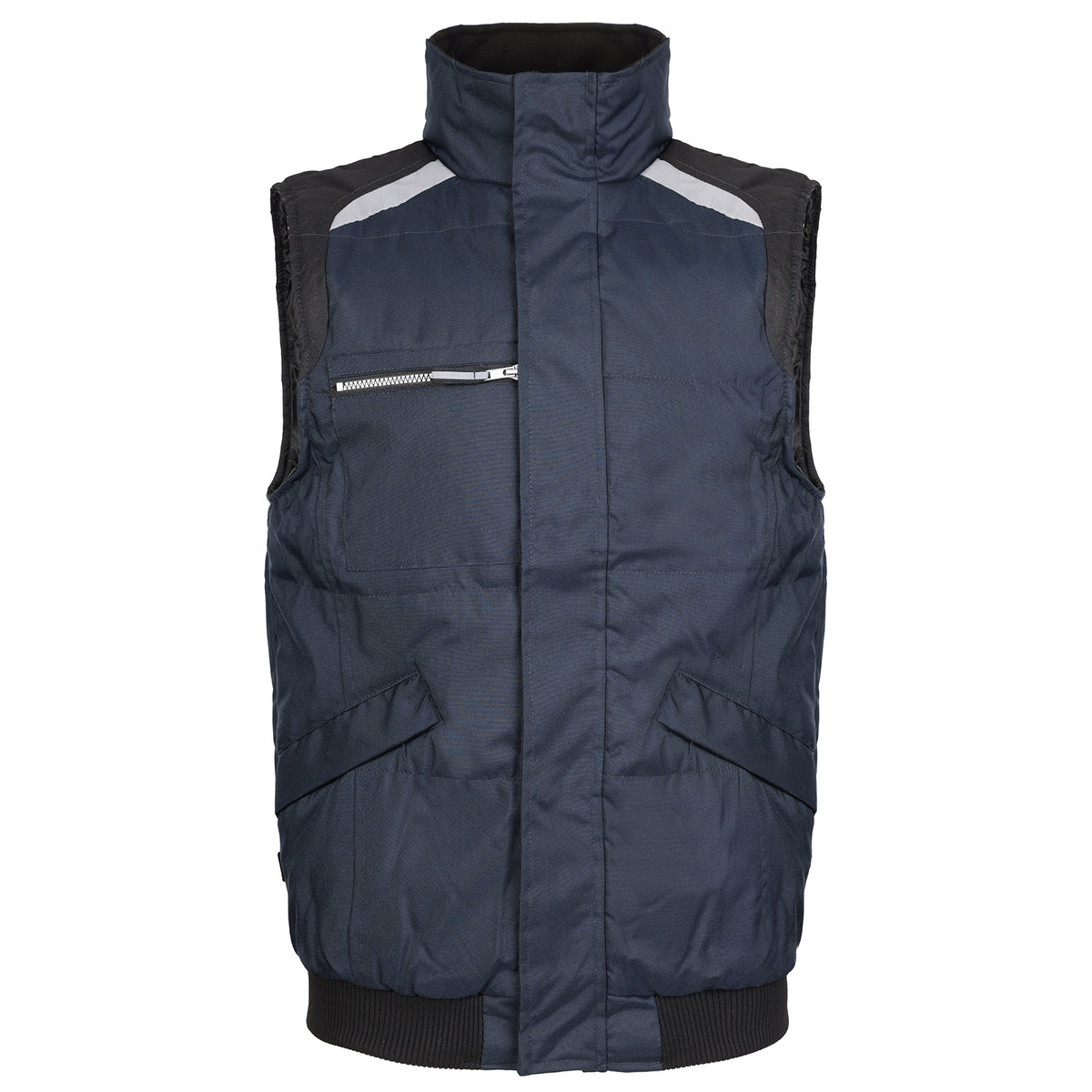 Tuffstuff 229 Pro Work Bodywarmer in Navy Blue, image 2