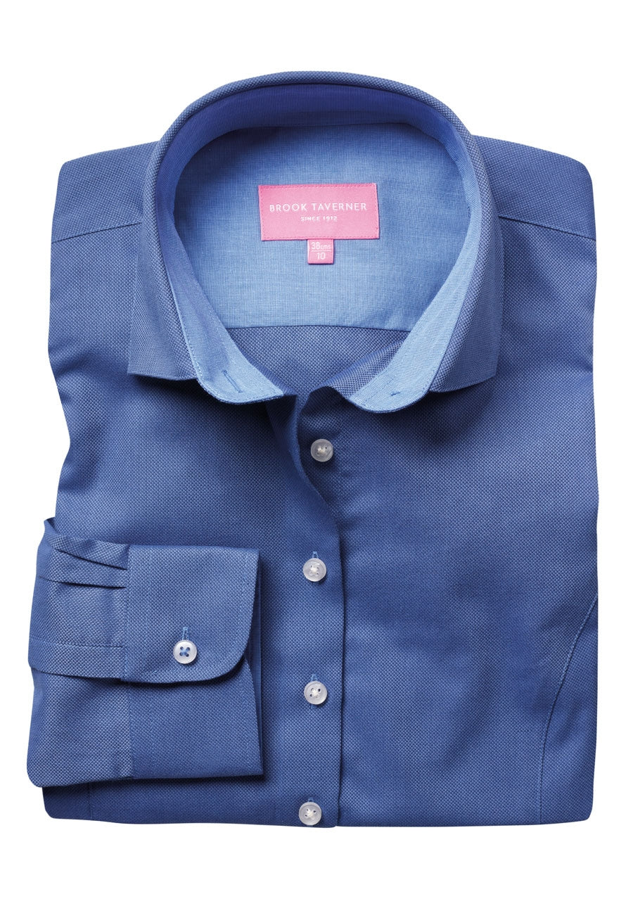 Brook Taverner Aspen Shirt in Blue, image 2
