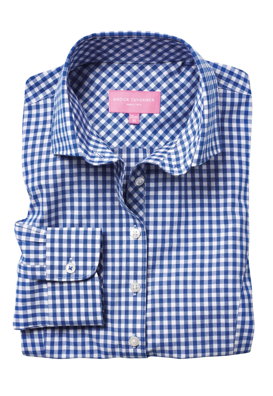 Brook Taverner Kansas Shirt in Blue, main product image