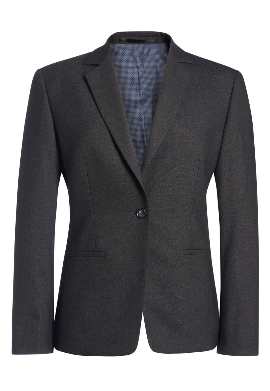 Brook Taverner Cannes Jacket in Charcoal, image 2