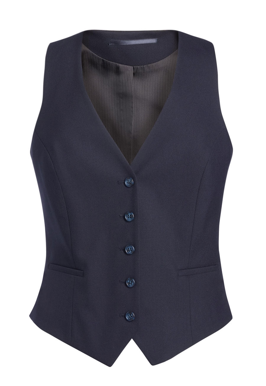 Brook Taverner Toulouse Waistcoat in Navy, main product image