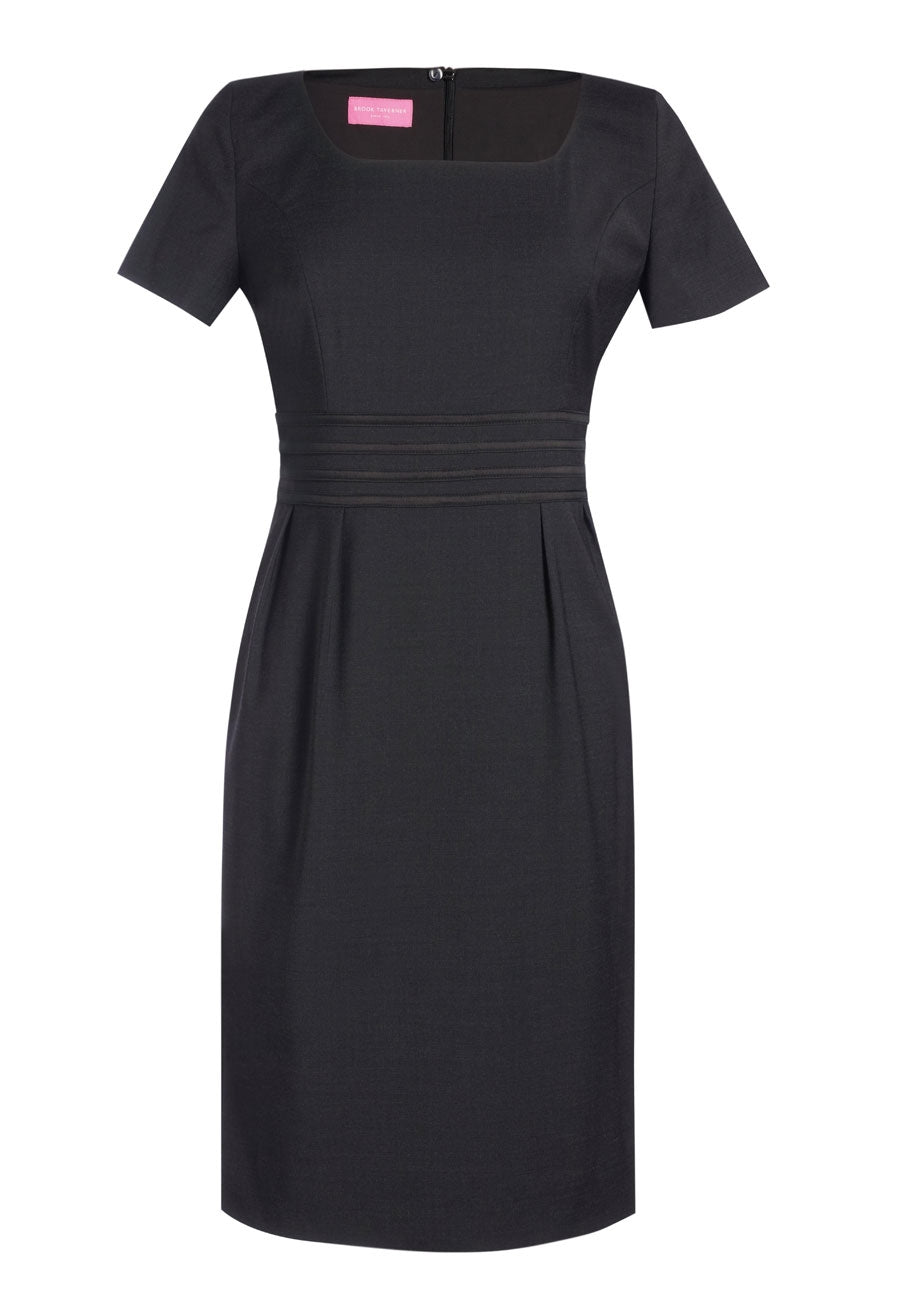 Brook Taverner Bordeaux Dress in Charcoal, image 2
