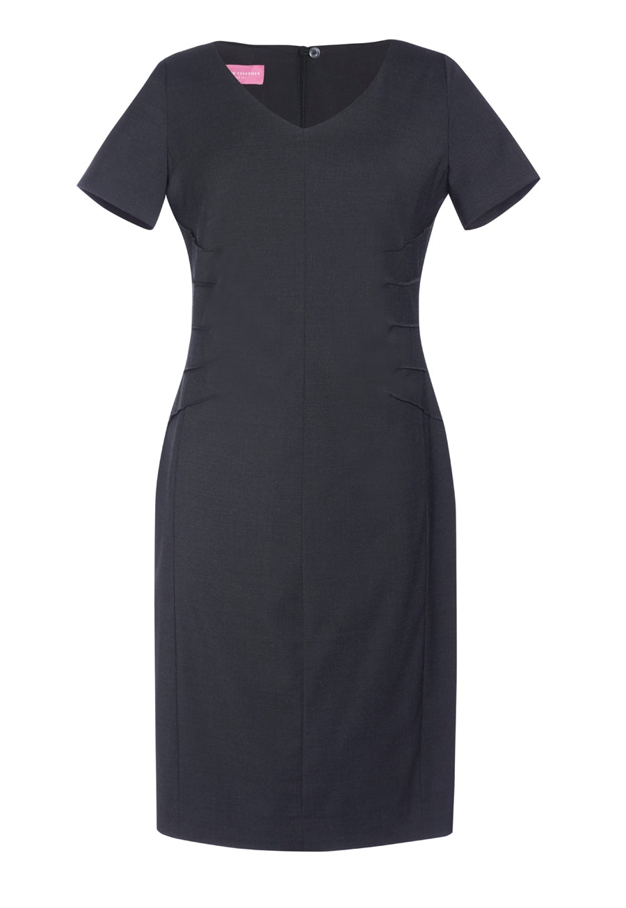 Brook Taverner Marino Dress in Charcoal, main product image