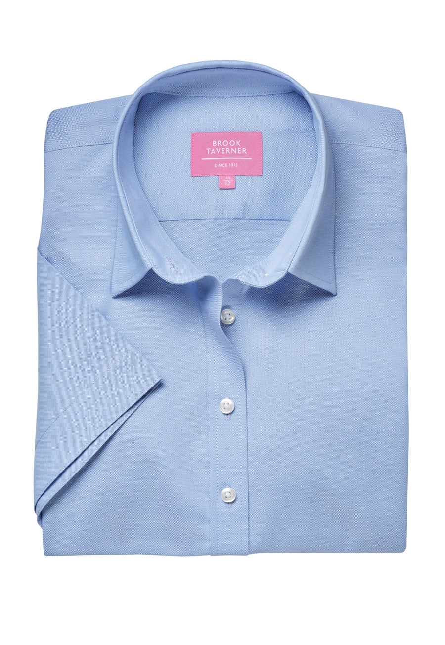 Brook Taverner Hamilton Shirt in Sky Blue, image 2