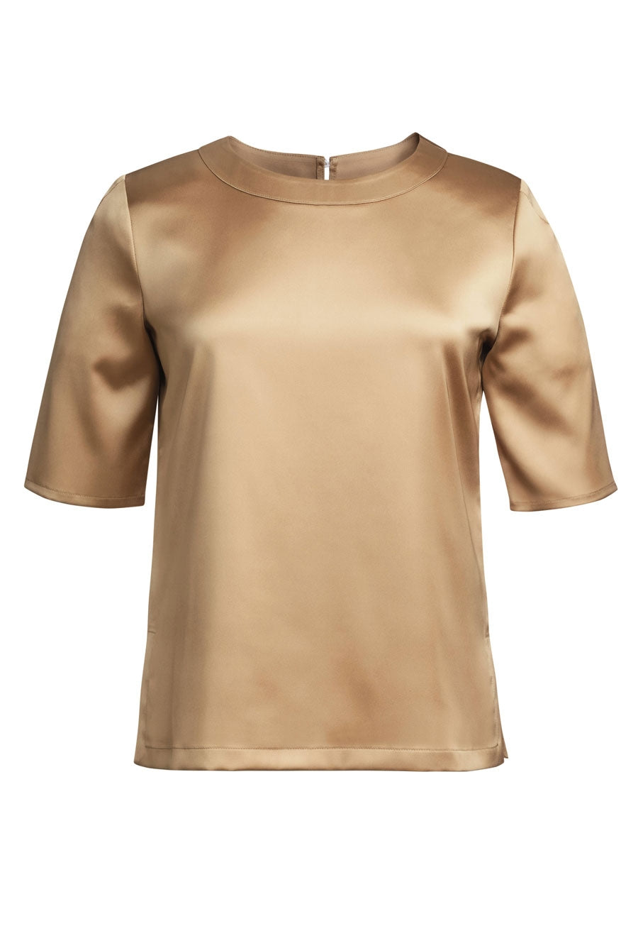 Brook Taverner Ravenna Blouse in Gold, image 4