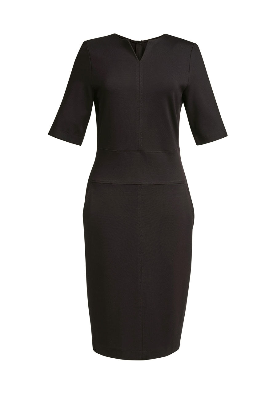Brook Taverner Celeste Dress in Black, image 3