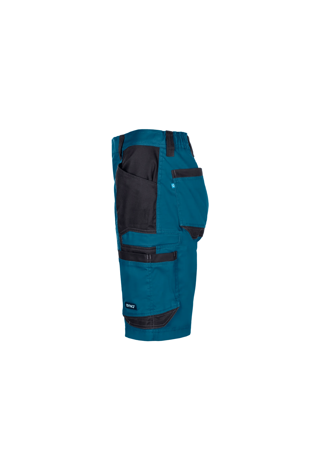 SYNQ Slamdunk Women in Petrol blue/Black, side view