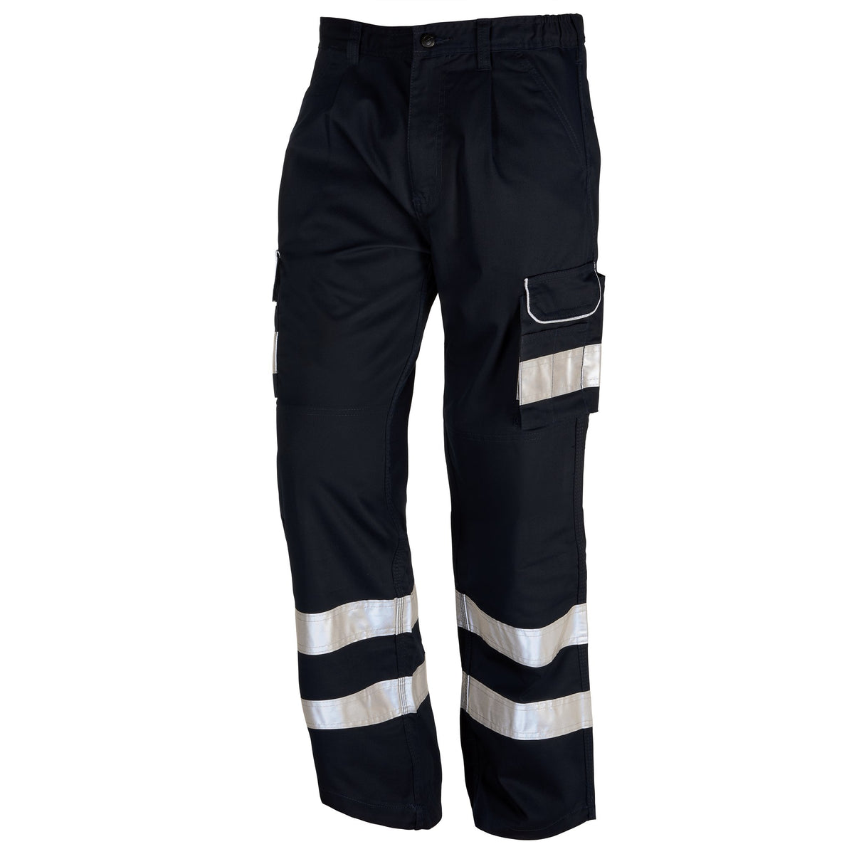 ØRN Condor Kneepad Trouser - 2 HV Bands – Black – front