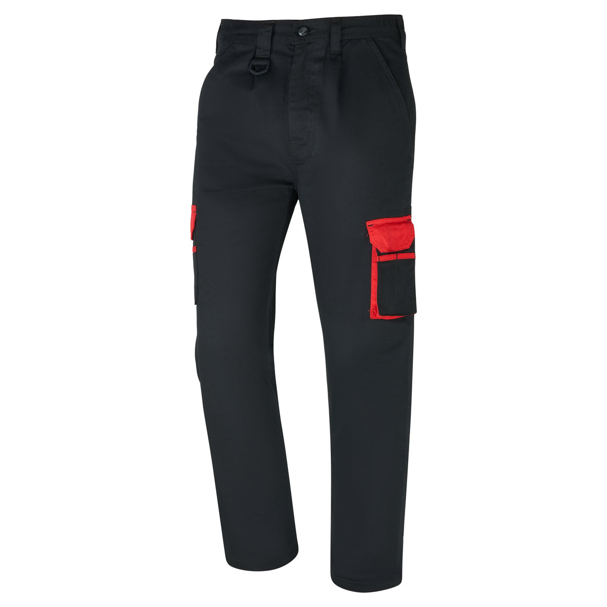 ØRN Silverswift Combat Trouser – Black - Red – front