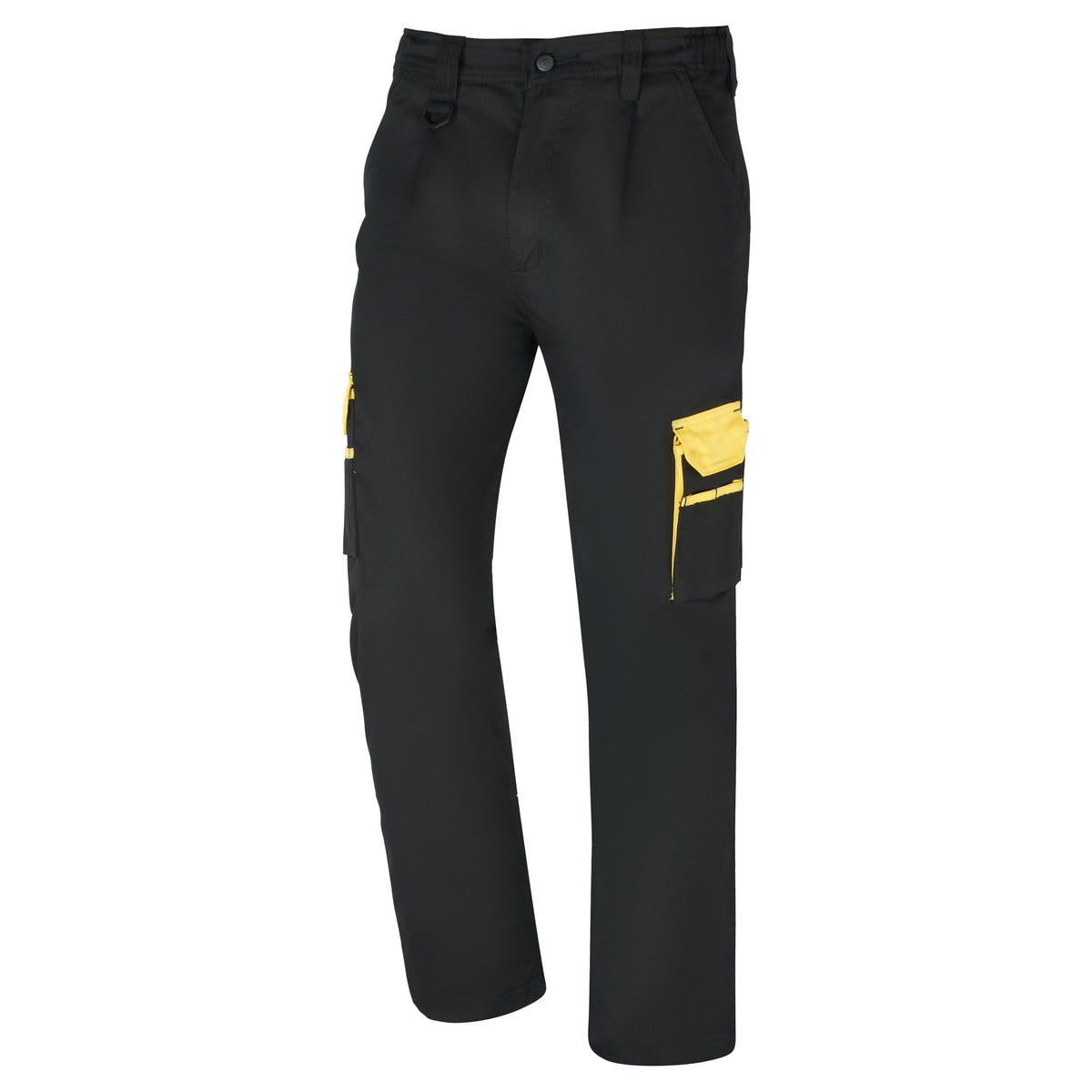 ØRN Silverswift Combat Trouser – Black - Yellow – front