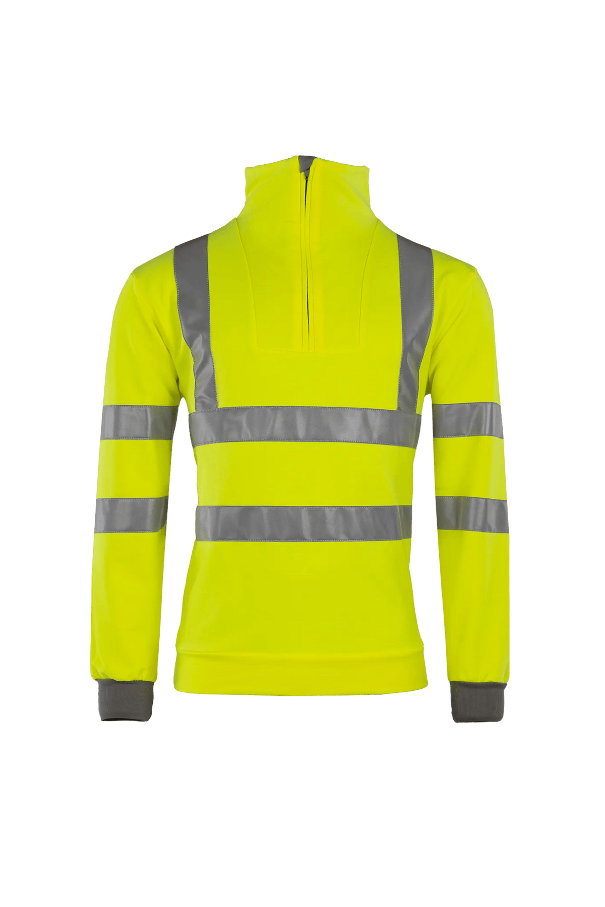 Sioen Bindal in High-vis yellow/Grey, front view
