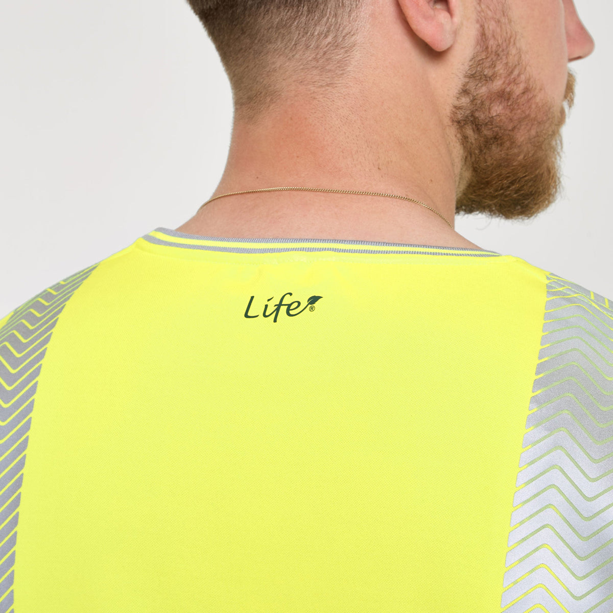 Pulsar Long Sleeve T-Shirt Yellow - Bamboo Content, image 5