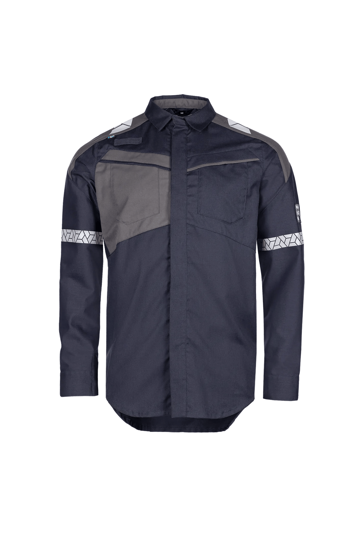 Sioen PRO Rojas in Navy blue/Anthracite grey, front view