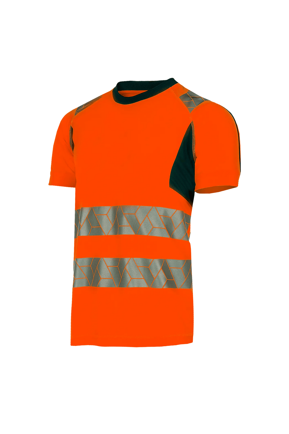 SYNQ Risingstar in High-vis orange/Navy blue, side view