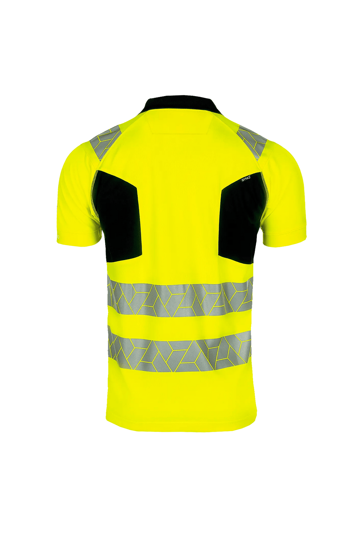 SYNQ Obvias in High-vis yellow/Black, back view