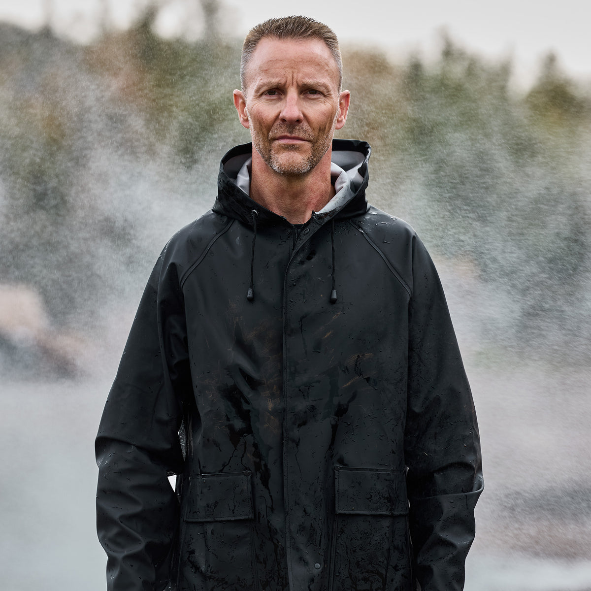 ELKA Rainwear Jacket in Black